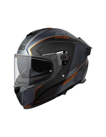 Capacete AXXIS HAWKSV EVO Titan