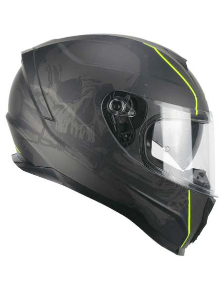 Capacete CGM 321S ATOM SKULL