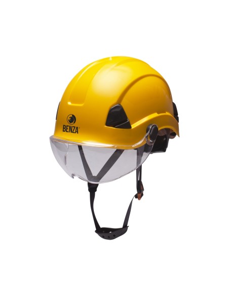 Capacete de arborista com viseira