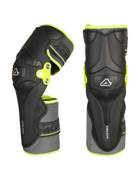 Joelheiras Acerbis x-strong Preto/Fluor