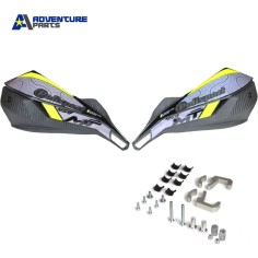 Proteção Mãos Polisport 450MT Cinza/Fluor