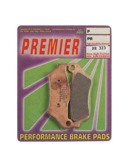 Pastilhas Travão Premier Braking P323PH