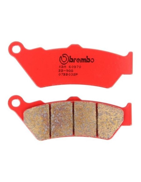 Pastilhas Travão Brembo 07BB03SP Sinter Metal