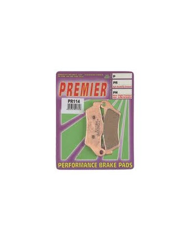 Pastilhas Travão Premier Braking PR114