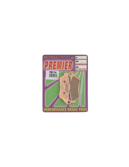 Pastilhas Travão Premier Braking PR114
