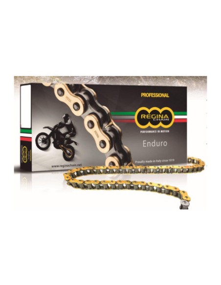 Corrente Regina 135/520 Z-Ring Enduro ZSE Ouro 120 Elos