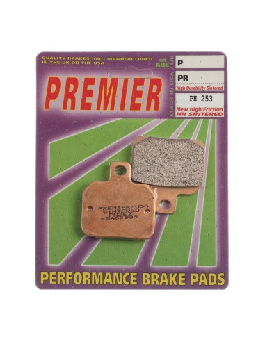 Pastilhas Travão Premier Braking PH253
