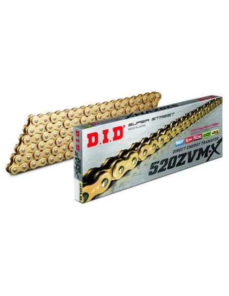 Corrente DID 520 ZVM-X x 122R GOLD