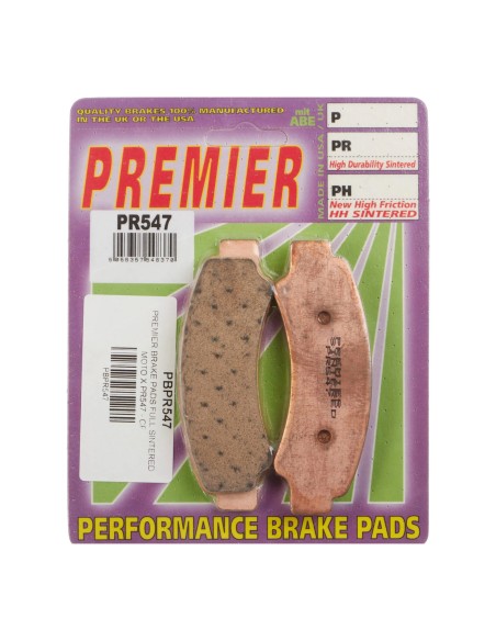 Pastilhas Travão Premier Break P547PR FA726R Pastilhas Travão Premier Break P547PR FA726R