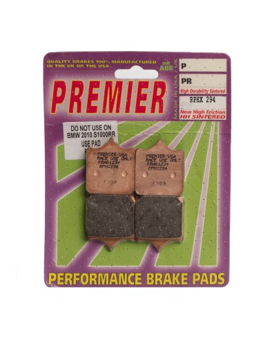 Pastilhas Travão Premier P.294PH FA322/4HH