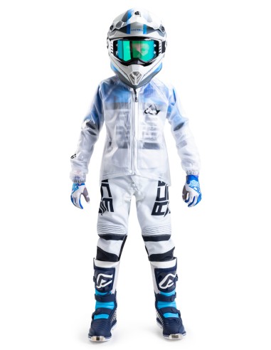 Casaco de Chuva Criança Transparente Acerbis 3.0