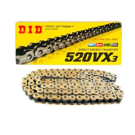 Corrente DID 520 VX3 118  ZB OR